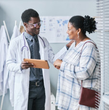 doctor and female patient